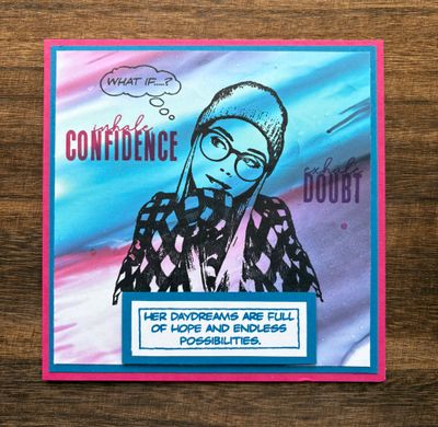 “Her days are full of hope and endless possibilities (inhale confidence, exhale doubt)“- Greeting Cards Just for Fun