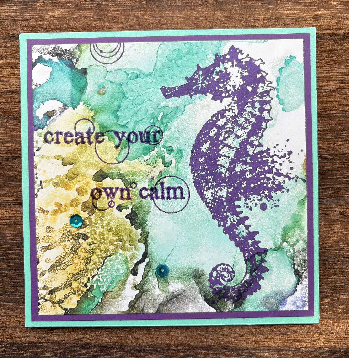 “Create your own calm“- Greeting Cards Just for Fun