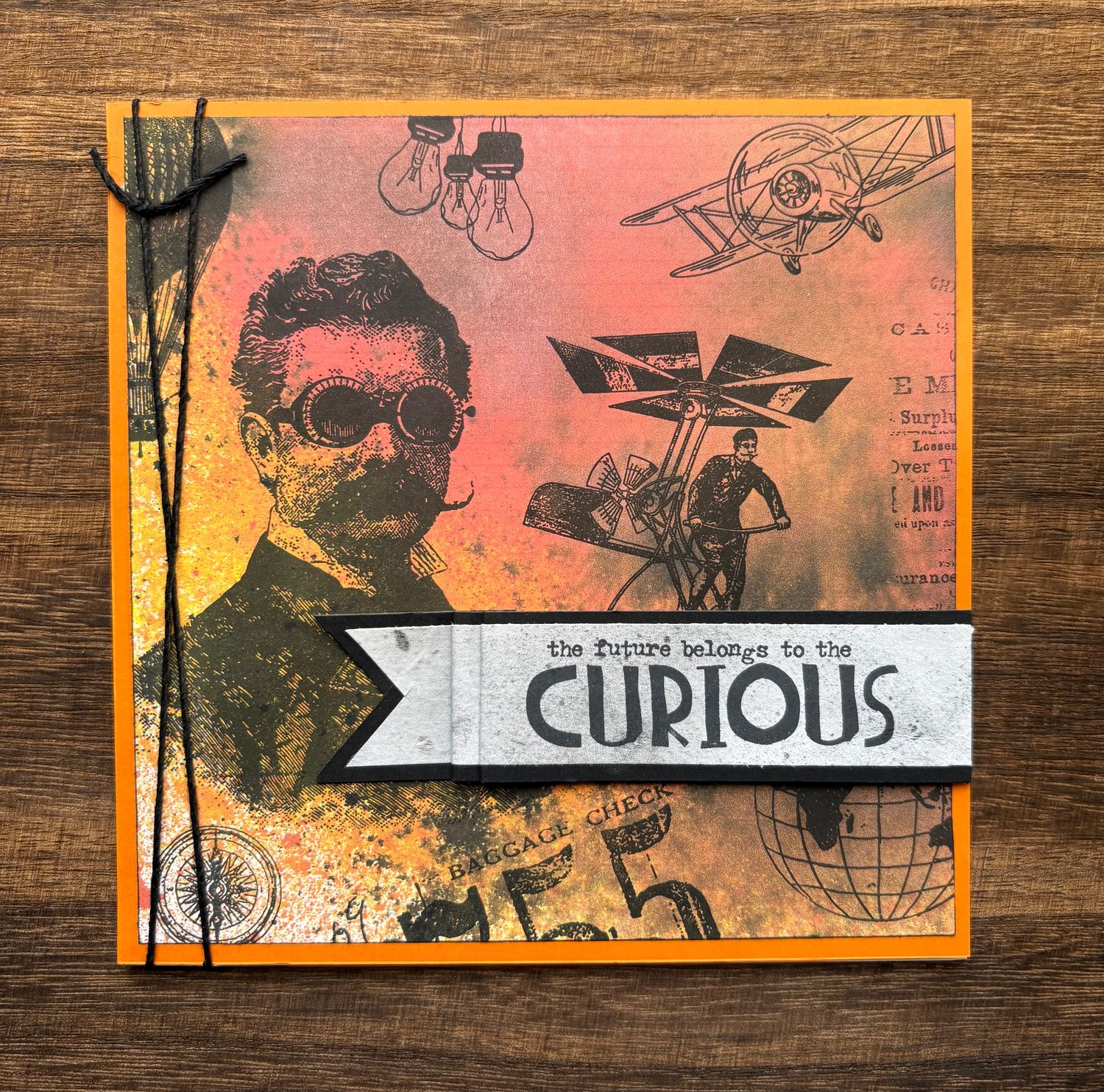 “The future belongs to the Curious“- Greeting Cards Just for Fun