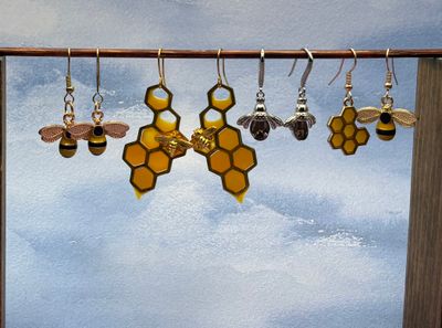 Bee Earrings