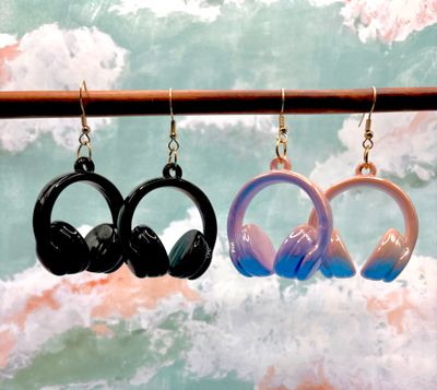 Headphone Earrings