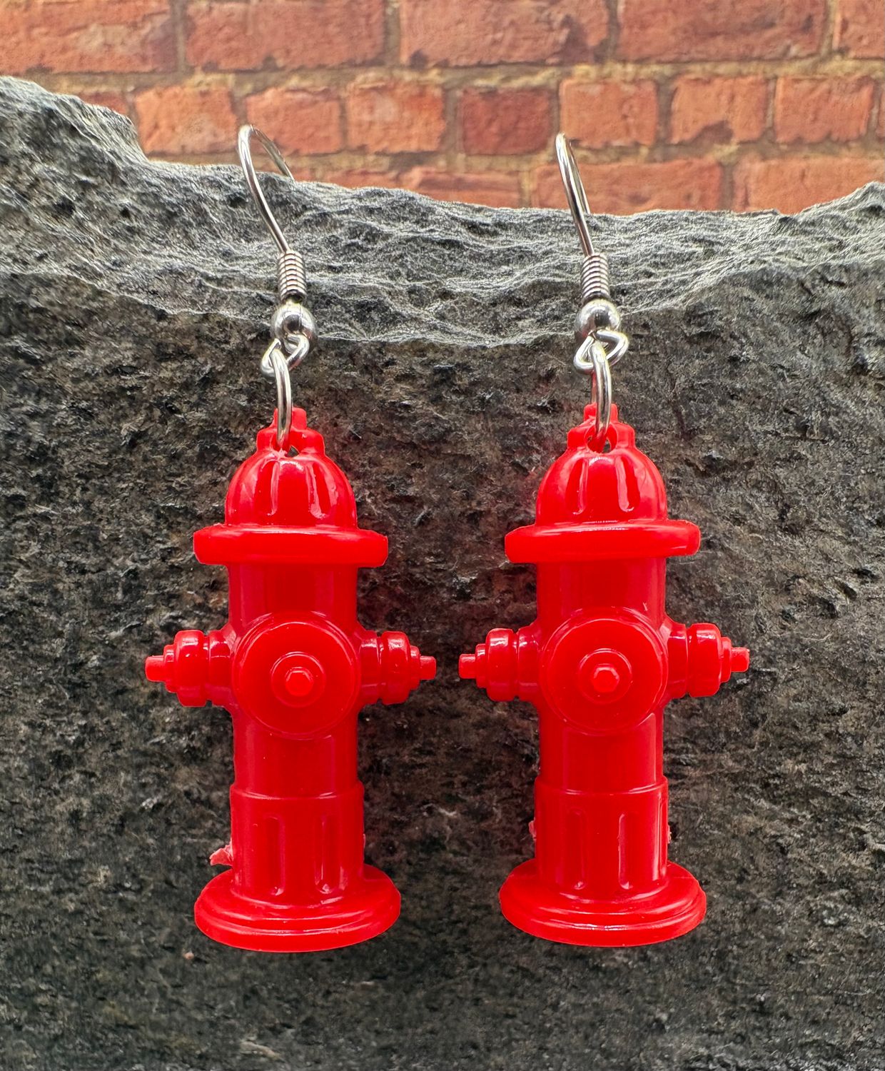 Fire Hydant Earrings