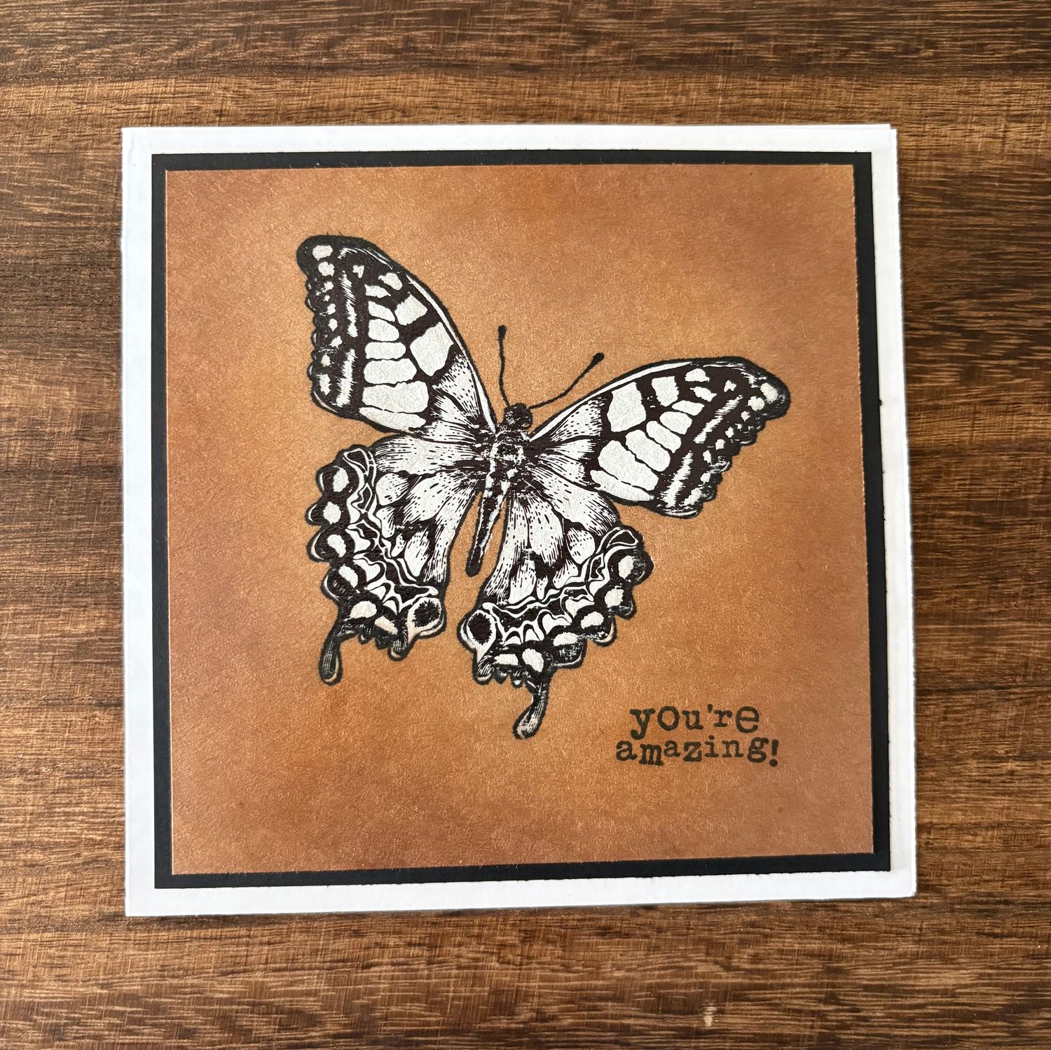 “You’re Amazing” (Butterfly) - Vintage Style Greeting Cards