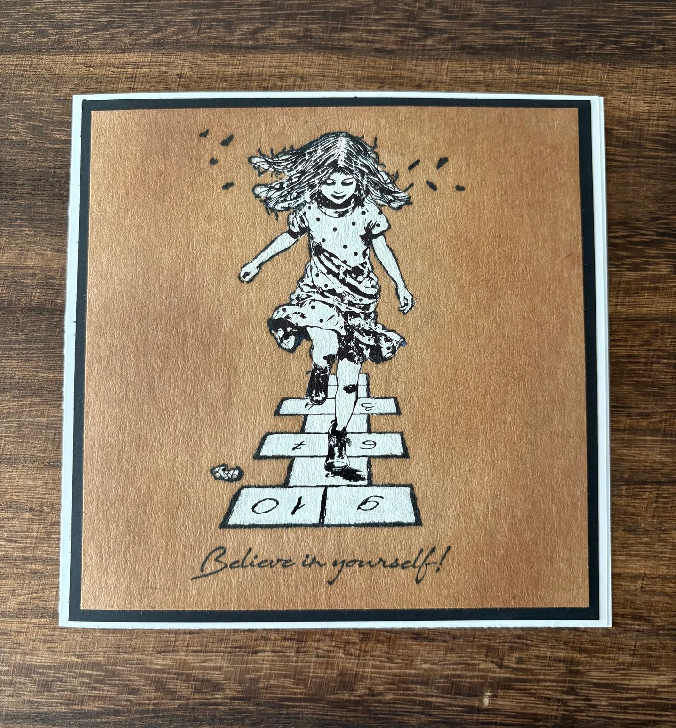 “Believe in Yourself” - Vintage Style Greeting Cards