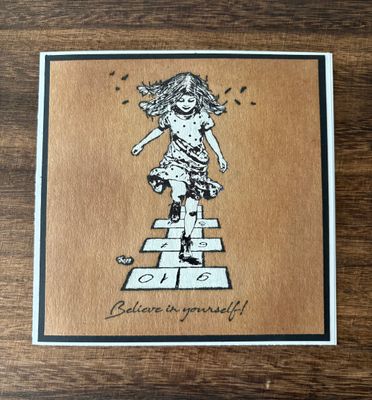 “Believe in Yourself” - Vintage Style Greeting Cards