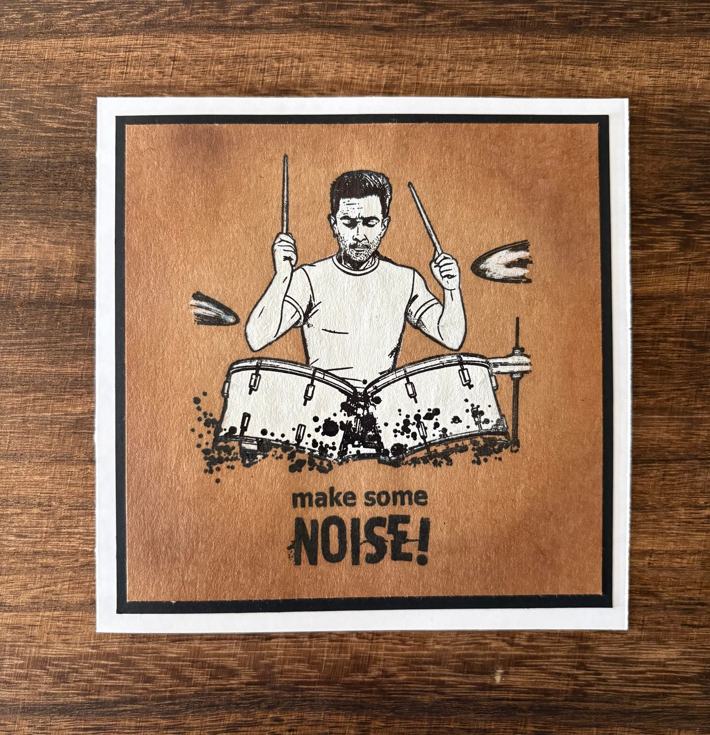 “Make Some Noise!” - Vintage Style Greeting Cards