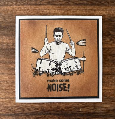 “Make Some Noise!” - Vintage Style Greeting Cards