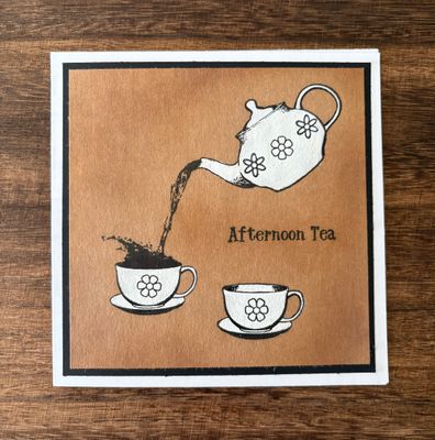 “Afternoon Tea” - Vintage Style Greeting Cards