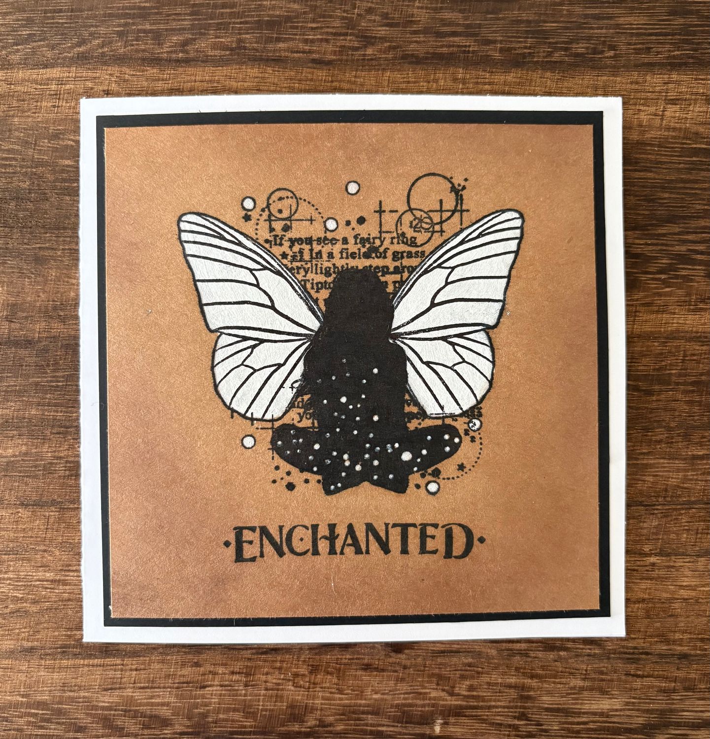 “Enchanted” - Vintage Style Greeting Cards
