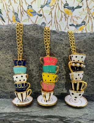 Teacup Necklace