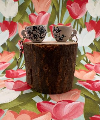 Teacup Earrings