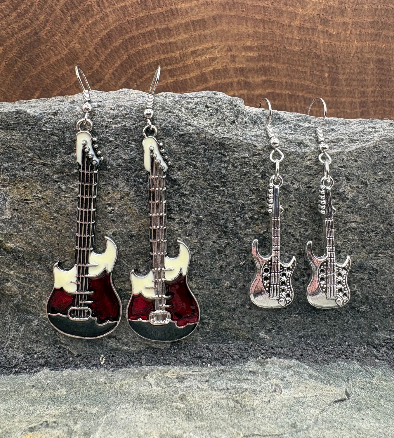Guitar Earrings