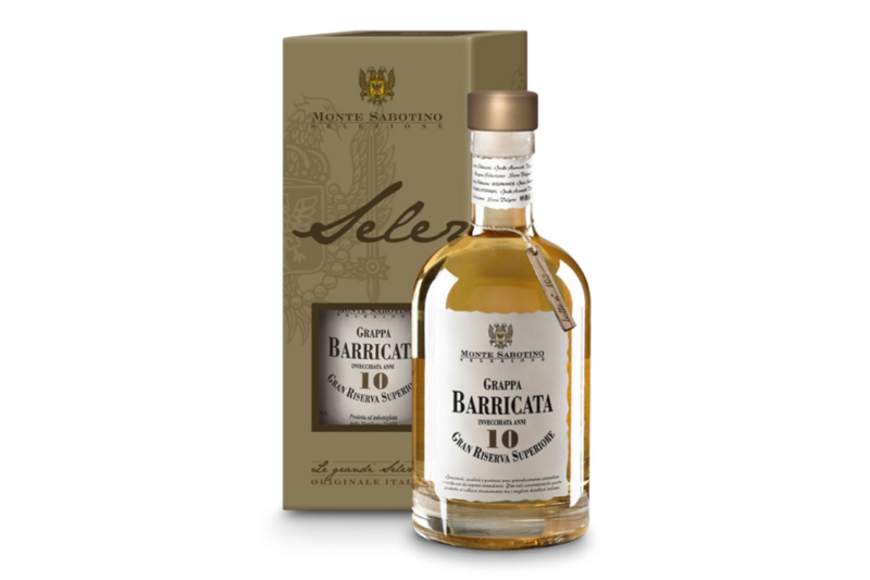 Grappa Barricata 10 anni Monte Sabotino