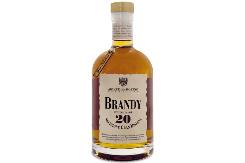 Brandy straveccio 20 anni Monte Sabotino