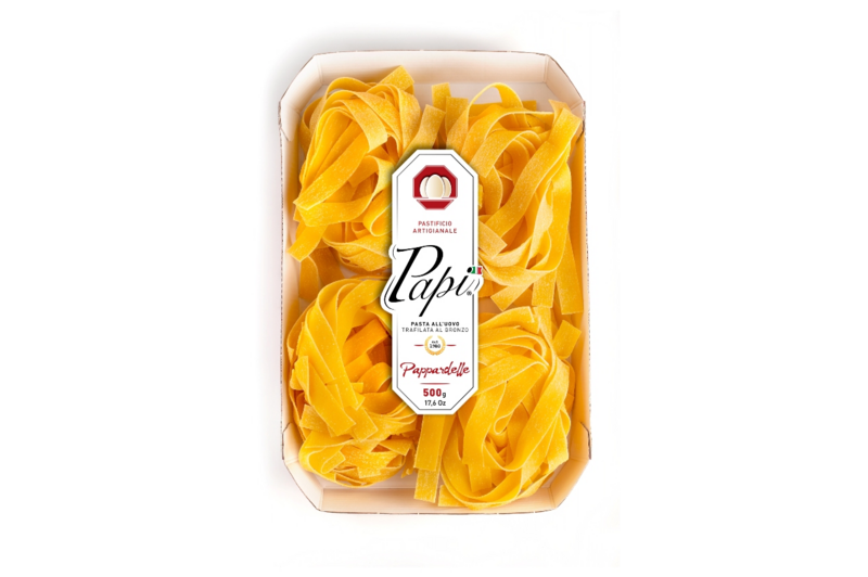 Pappardelle gialle all&#39; uovo Papi
