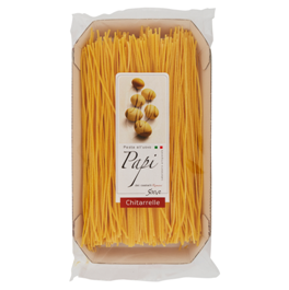 Chitarrelle (eckige Spaghetti) all' uovo Papi