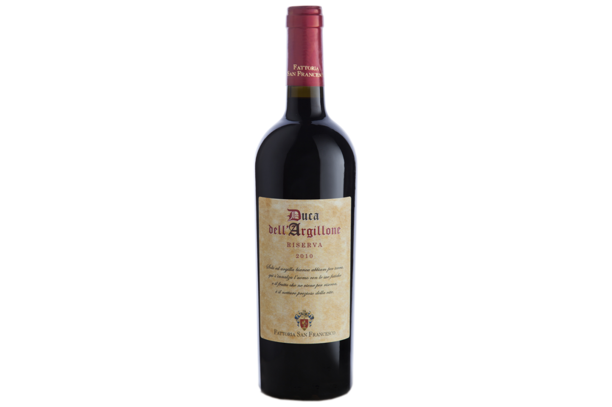 2017er Duca dell Argillone Rosso Superior Riserva D.O.C.