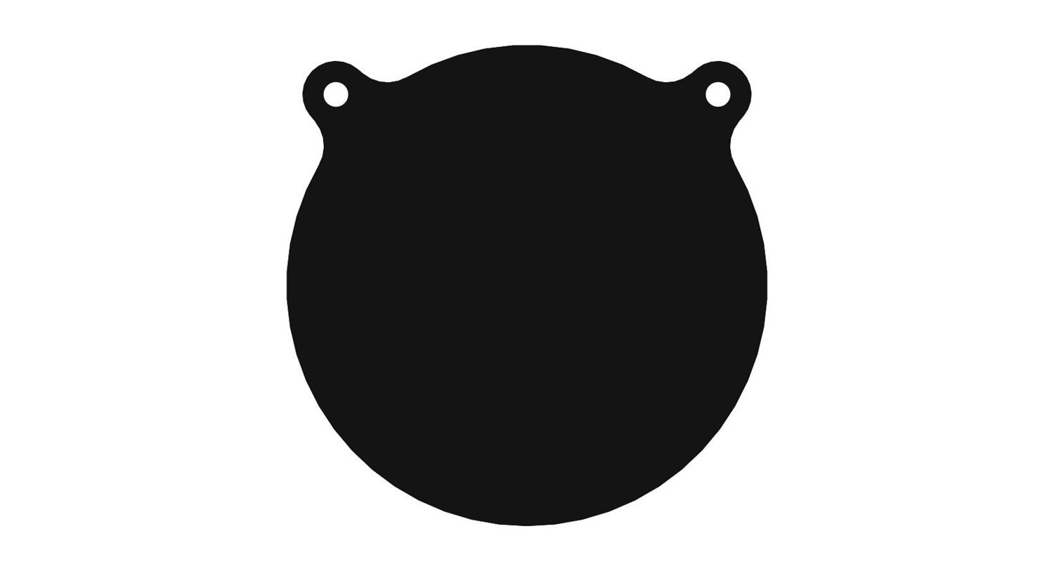 12'' gong, 1/2 AR500