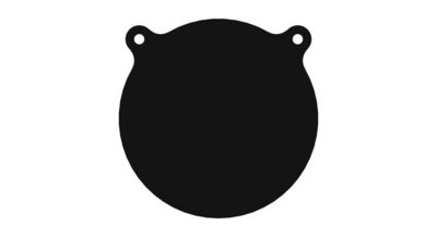 11'' gong, 1/2 AR500