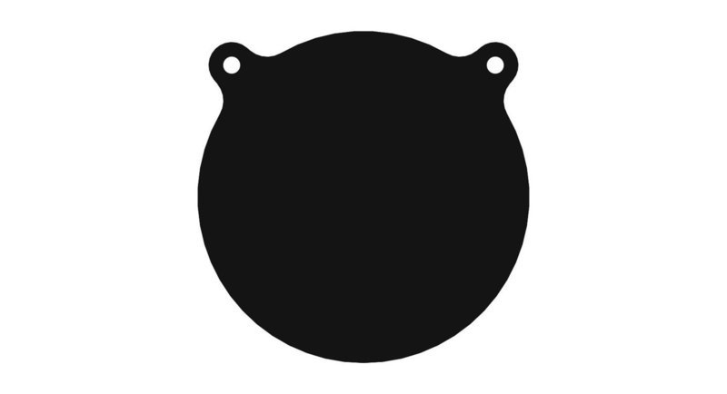 12'' gong, 1/2 AR500