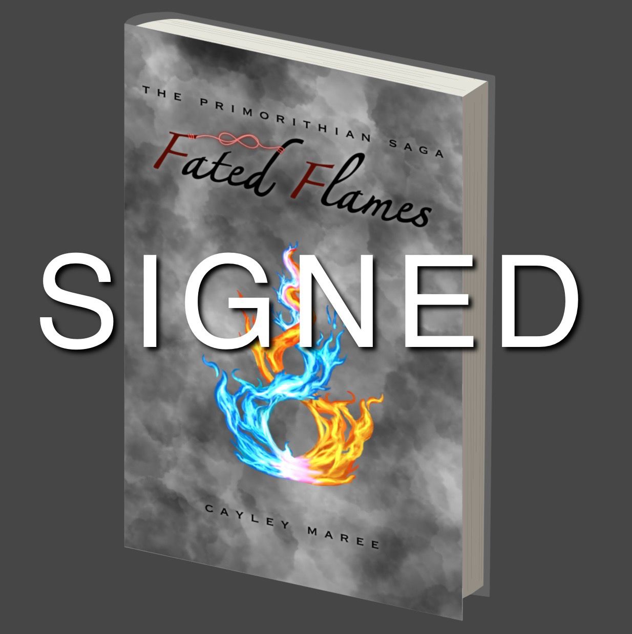 SIGNED Fated Flames Paperback