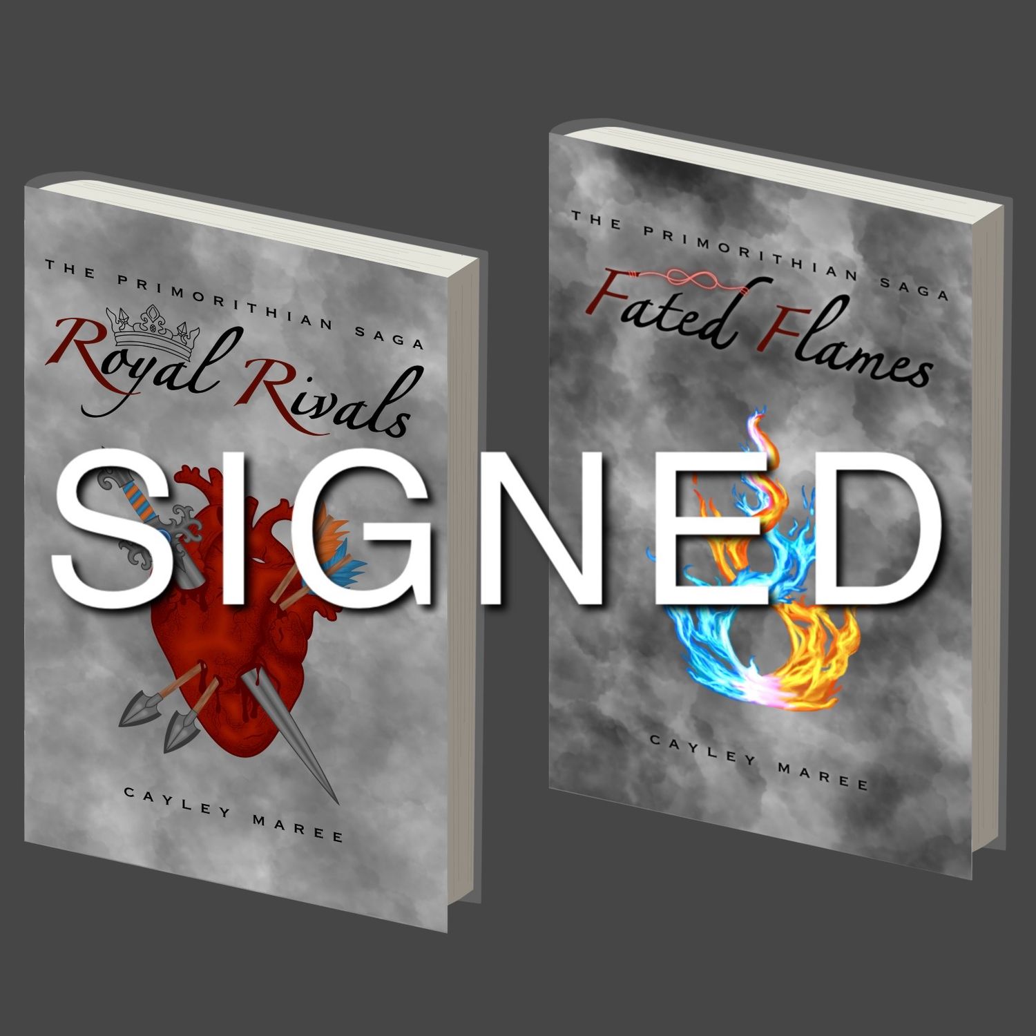 [BUNDLE] SIGNED Royal Rivals and Fated Flames