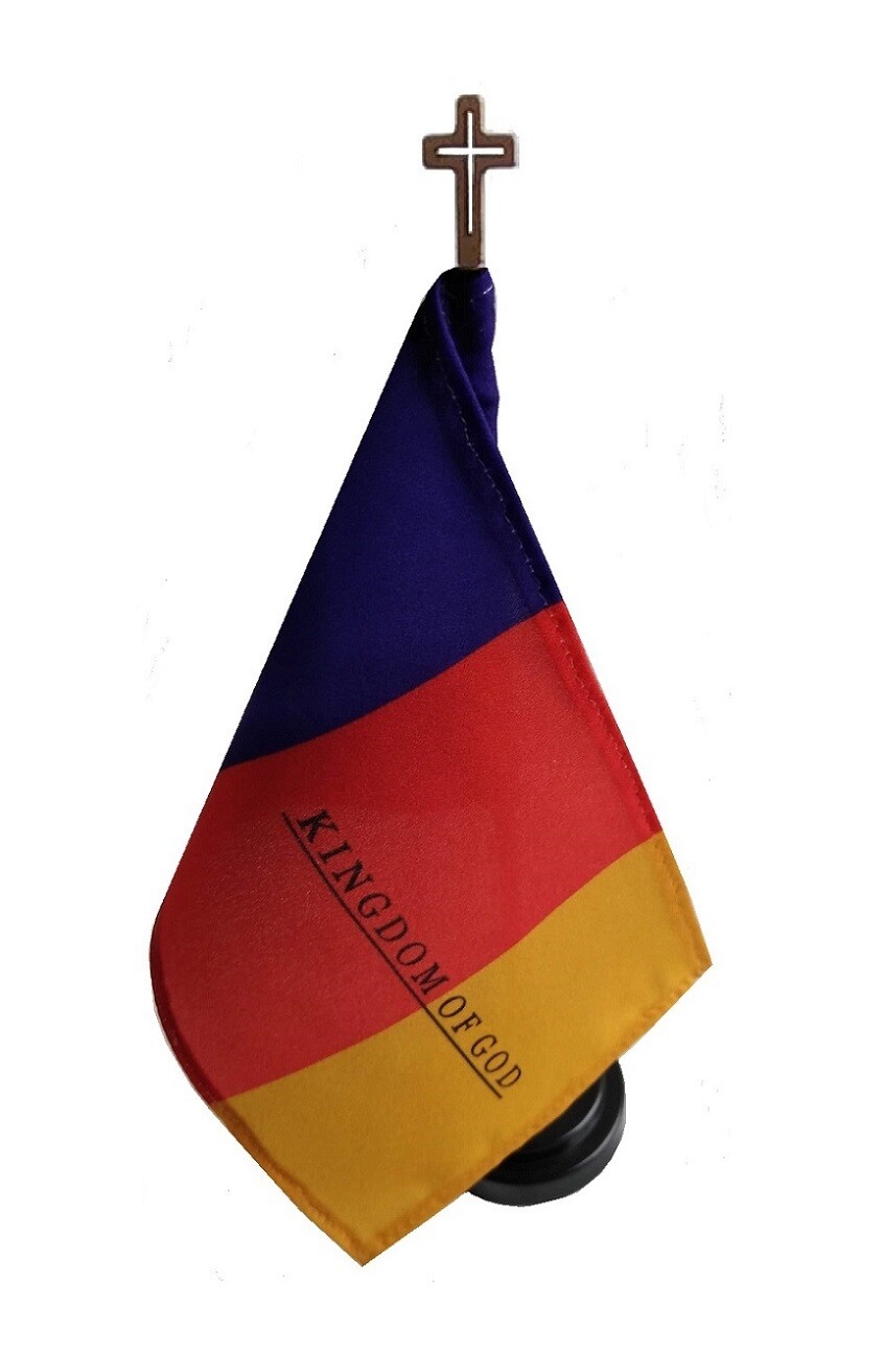 TRINITYFlag - Kingdom of God with New Stick