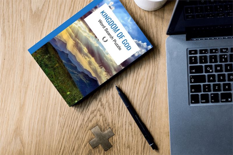 KINGDOM OF GOD Word Search Puzzle 6x9 inch