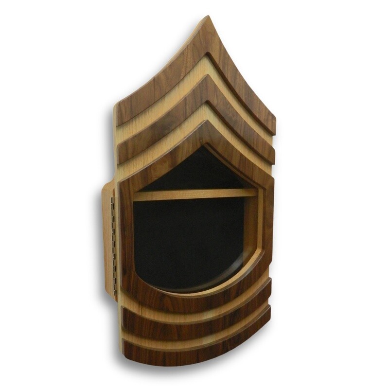 Army Master Sergeant Shadow Box -MSG - E8
