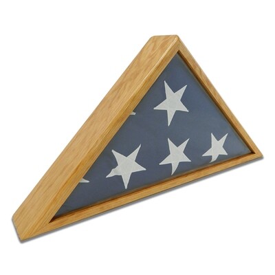 Cherry Burial Flag Display Case (5' x 9 1/2' Flag) Cherry Burial Flag Display Case (5' x 9 1/2' Flag)