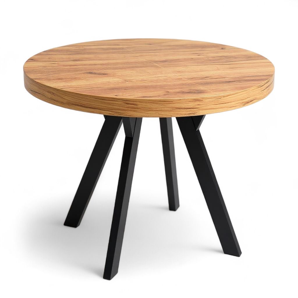 Stół Okrągły z blatem laminowanym