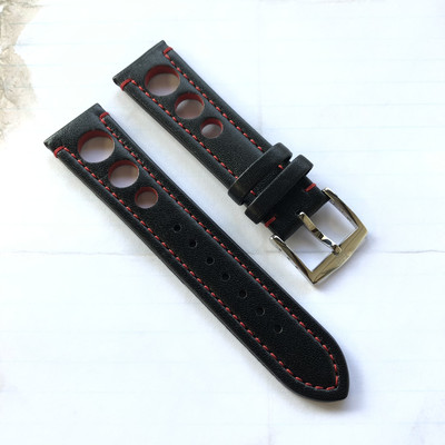 HB Waterproof Black Strap 22mm