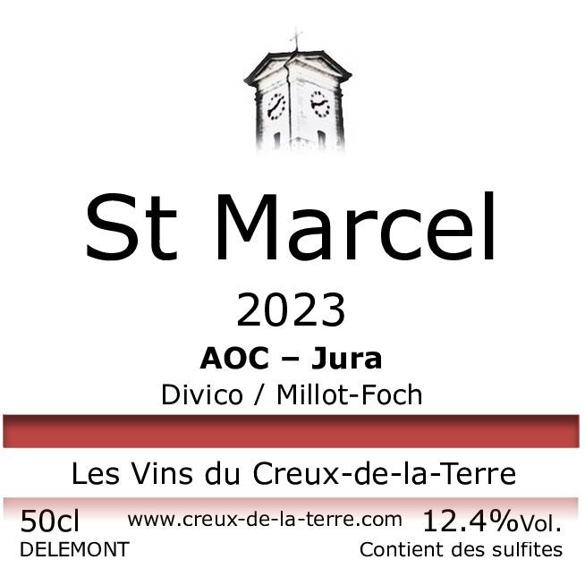 Saint-Marcel 2023 AOC Jura (50cl)