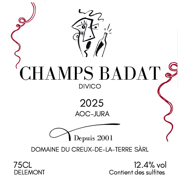 Champs Badat 2025 AOC Jura (75cl)