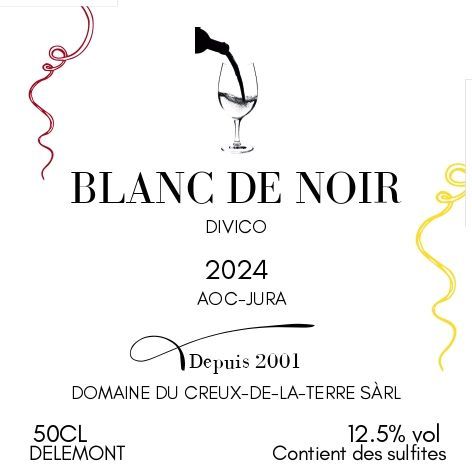 Blanc de Noir 2024 AOC Jura (50cl)