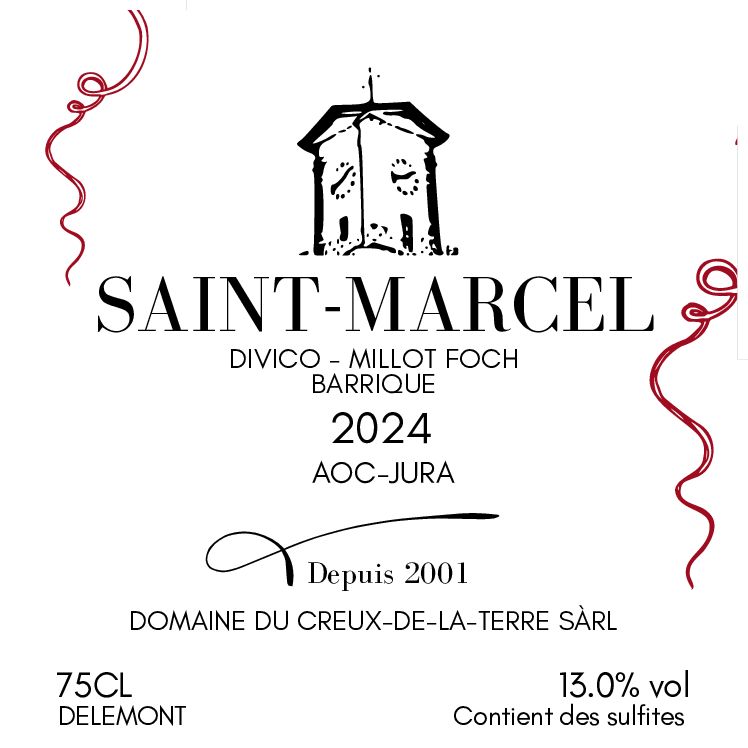 Saint-Marcel 2024 Barrique AOC Jura  (75cl)
