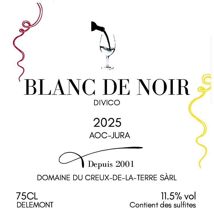 Blanc de Noir 2025 AOC Jura (75cl)