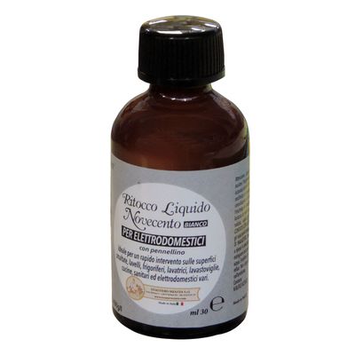 RITOCCO BIANCO ELETTRODOMESTICI CON PENNELLO