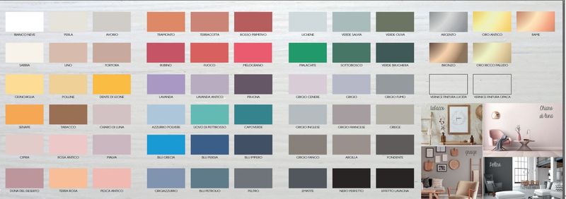 CARTELLA COLORI - NOVECENTO PAINT PAVIMENTI & RIVESTIMENTI COLORI REALI