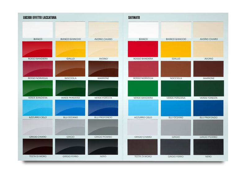 CARTELLA COLORI - NOVECENTO PAINT, KE SMALTO!  COLORI REALI