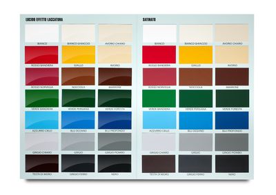 CARTELLA COLORI - NOVECENTO PAINT, KE SMALTO!  COLORI REALI