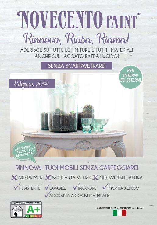 CARTELLA COLORI - NOVECENTO PAINT MOBILI COLORI REALI CARTELLA COLORI - NOVECENTO PAINT MOBILI COLORI REALI