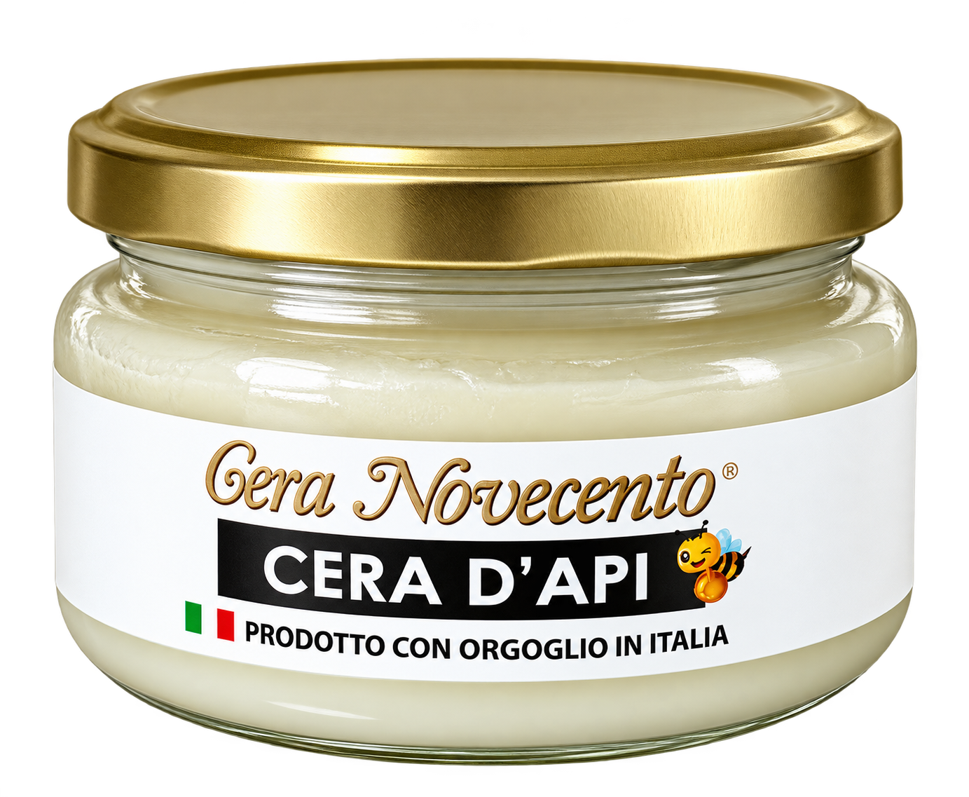 Cera d’api in vetro 200 ml – Nutriente, Protettiva universale per mobili in legno ma anche pietra, marmo, metallo, cuoio.