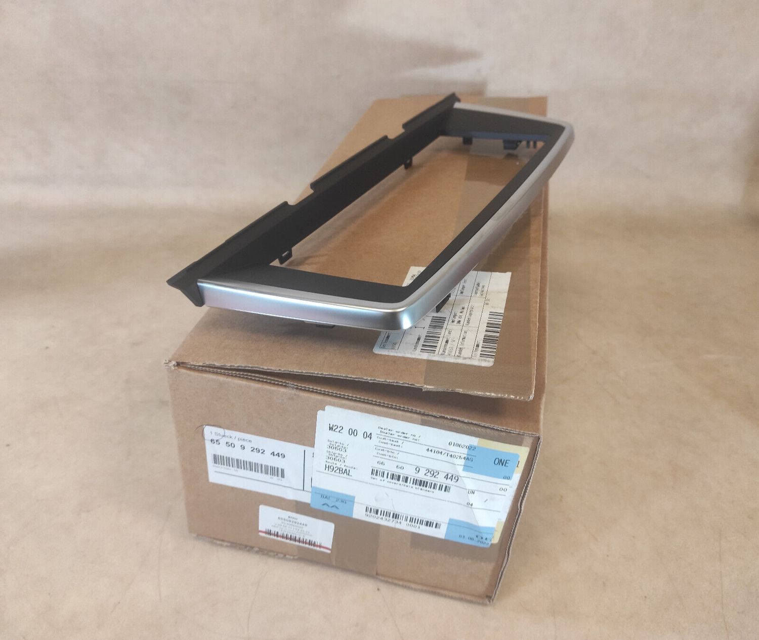 OEM GENUINE BMW 6 F06 F12 F13 LCI - SET OF COVERS (10,25"), 65509292449, 9216358