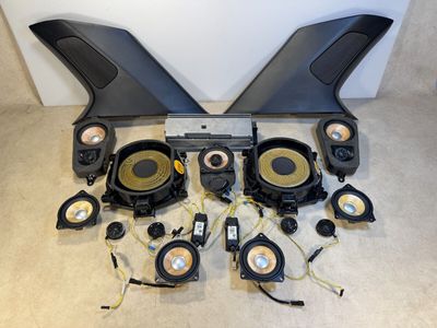 BMW X5 E70 X5M E70 LCI ENSEMBLE COMPLET DE HAUT-PARLEURS AUDIO INDVIDUELS AVEC AMPLIFICATEUR