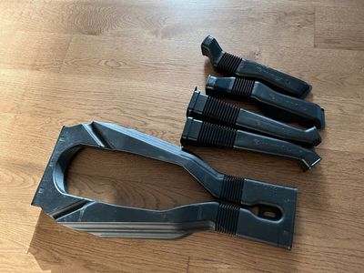 BMW 7 E23 GENUINE Center Console Ventilation Duct SET x5 psc