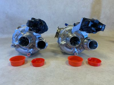 BMW 5 7 X5 X7 G30 G11 G12 G05 G07 ENSEMBLE AUTHENTIQUE 2X NOUVEAUX Turbocompresseurs 5.0i