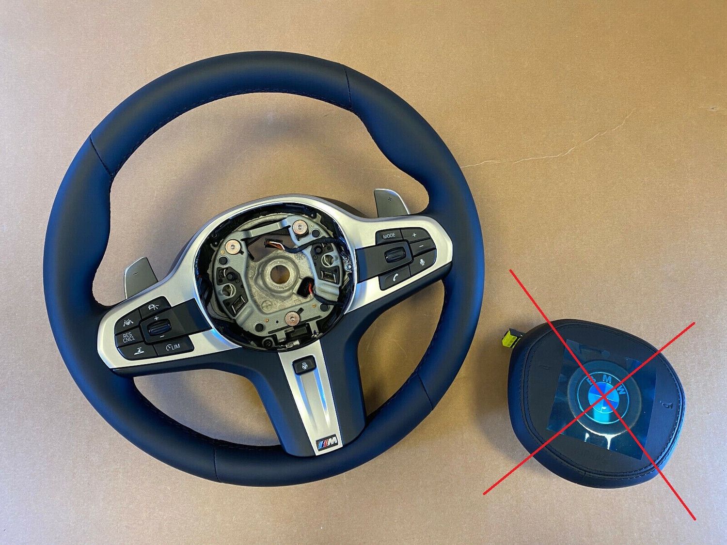 BMW 5 G30 G31 G38 6 G32 X3 G01 X4 G02 USA M Steering Wheel HEATING VIBRO ASSIST+