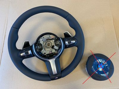 BMW F15 F16 F25 F26 F39 F45 F48 USA M Steering Wheel Paddles HEATING VIBRO