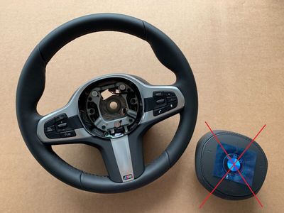 BMW 5 G30 G31 G38 6 G32 X3 G01 G08 X4 G02 GENUINE M Sport Steering Wheel VIBRO